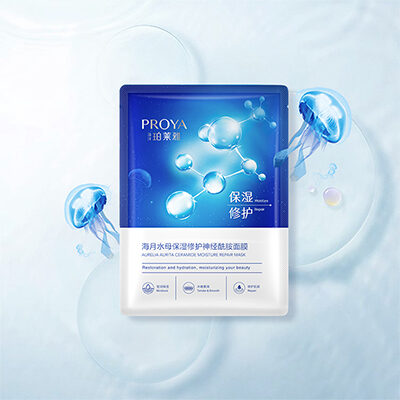 PA视讯海月水母保湿修护神经酰胺面膜